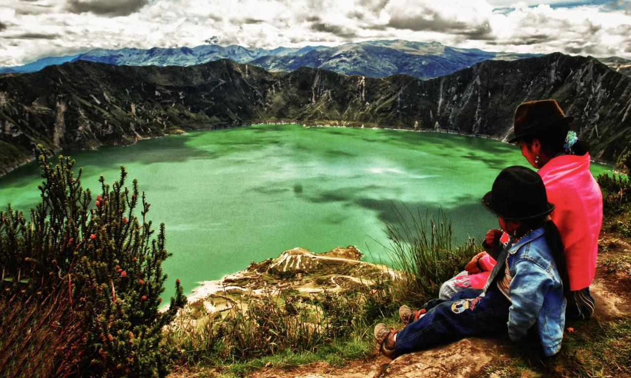 Mirador Oro Verde Quilotoa Zumbagua Eksteriør bilde